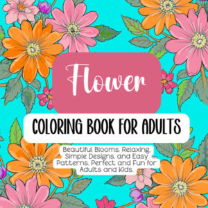 Digital Flower Coloring Book